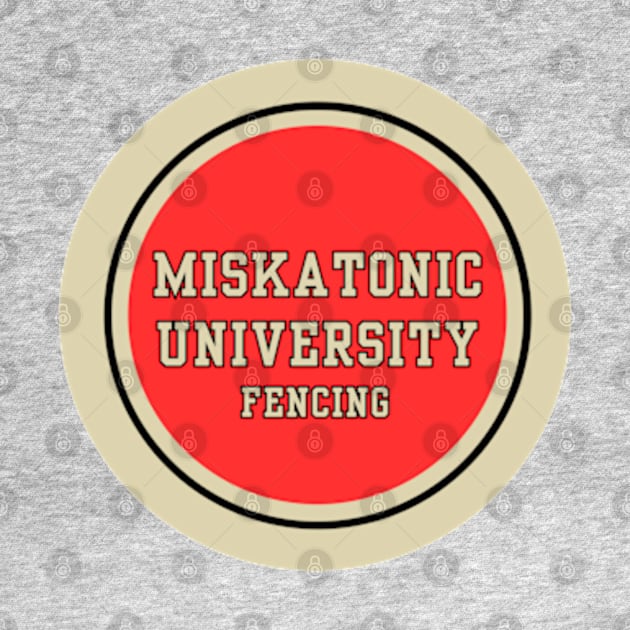 Miskatonic University Fencing Team by Desert Owl Designs